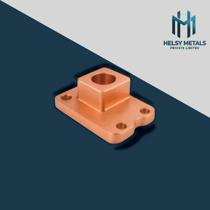 Custom VMC Copper <b>Mounting</b> <b>Block</b> High Thermal Performance Electrical Support Component for Industrial Mechanical Use - Product Image 5