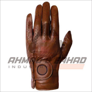 Guante de Golf de invierno personalizado de alta calidad de la industria A & F, empuñaduras cómodas transpirables de cuero genuino para deportes directamente - Product Image 4