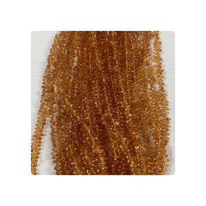 Perles de saphir en forme de larme, briolette, multi-facettes, qualité supérieure, certifiées par un tiers, Alif International, pour la fabrication de bijoux en Inde - Product Image 2