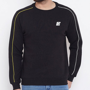 Sweatshirts pour hommes, coupe moderne, pull en coton mélangé, pour streetwear urbain et looks décontractés - Product Image 1