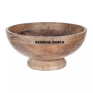 Bol à chocolat rond en bois Bol à chocolat fait main d'excellente qualité Nouveau bol à chocolat en bois élégant classique - Product Image 4