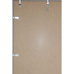 Cadre photo en aluminium argenté 61 x 91,5 cm, cadre métallique pour affiche, pour une utilisation décorative à la maison - Product Image 6