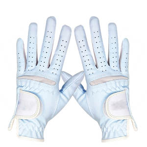 Nouveaux gants de golf de sport d'été confortables anti-rides respirant Cabretta cuir Logo personnalisé vente chaude gants professionnels - Product Image 1