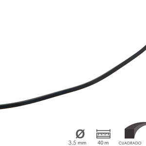 Filo in Nylon / Alluminio Quadrato Professionale O/ 3,5 mm. Bobina da 40 metri - Product Image 3
