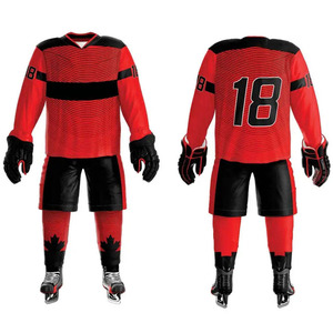 2025 nuevo conjunto de Jersey de Hockey sobre hielo bordado para hombres, uniforme deportivo, ropa de equipo para jugadores de Hockey sobre hielo - Product Image 1