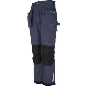 กางเกงคาร์โก้ผู้ชายสไตล์อเมริกัน น้ำหนักเบา ระบายอากาศดี ทรงหลวม ขาตรง สบายๆ เอวยางยืด ผลิตตามสั่ง ผ้าโพลีเอสเตอร์/คอตตอน - Product Image 5