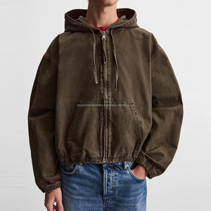 Vêtements de sport en coton biologique de haute qualité pour hommes 100% sweat à capuche en coton biologique vierge surdimensionné sweat à capuche lourd pour hommes - Product Image 6