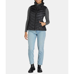 Veste d'hiver matelassée sans manches pour femmes Veste légère à la mode Vêtements d'extérieur - Product Image 5