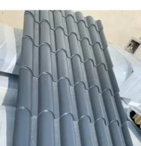 FT METALLI-Lámina corrugada de imitación para techos al aire libre-lámina galvanizada-ancho 1 metro longitud 1,4-2,45 metros