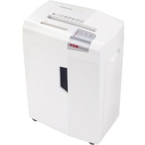 HSM Shredstar X15 P-4 White/Silver <b>Paper</b> Shredder Efficient Particle Cutting for Staples <b>Paper</b> Clips Credit Cards CDs/DVDs - Product Image 1