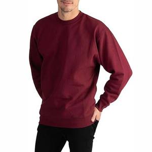 Sudadera de Invierno de Forro Polar Color Granate para Hombre, Poliéster/Algodón, Impresión Digital y Bordado - Product Image 3