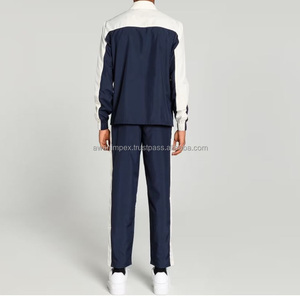 OEM personnalisé 100% polyester hommes coupe normale survêtement 2 pièces ensembles de vêtements d'extérieur pour hommes de qualité supérieure - Product Image 4