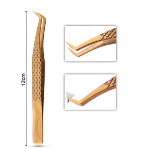 Pince à cils Diamond Grip Great Precision Classic And Volume, logo personnalisé, pince à cils pour extensions de cils avec emballage - Product Image 1