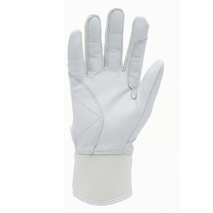 Guantes de Bateo de Béisbol de Piel de Cabra Blanca Pura con Soporte de Muñeca de Alta Tensión, Equipo de Softbol de Grado Profesional OEM - Product Image 3