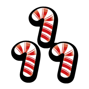 Globos de Fiesta Party Love Baston 25X21Xm, Paquete de 3 Piezas, Bolsa de 12 Piezas - Product Image 1