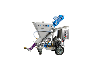 Motor Multivoltaje para Agregados de Enlucido Kaleta 4-230/400V con Transporte Vertical de 10m y Horizontal de 30m, Tolva de 115L - Product Image 1