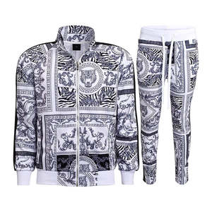 Nuevo Diseño, Chándal Deportivo Informal de Otoño para Hombre, con Cremallera Completa, Personalizado, Talla Grande, Transpirable, Liso, Conjunto Personalizable - Product Image 1