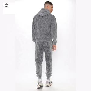 Proveedor profesional Chándal de lavado ácido Ropa informal de secado rápido para hombres Chándal de lavado ácido precio barato y buena calidad - Product Image 6