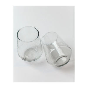 Venta caliente Vasos de vidrio martillado a mano de color de moda disponibles a precio de mercado - Product Image 5