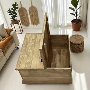 Mesa de centro de madera de lujo de diseño moderno, muebles de habitación más vendidos para sala de estar disponibles para la venta a un precio asequible - Product Image 5