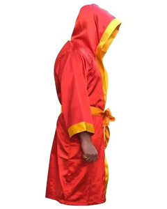 Bata de Boxeo Personalizable por Sublimación Completa 2025 - Ropa de Artes Marciales de Poliéster/Algodón de Secado Rápido - Product Image 3