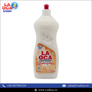 100% calidad garantizada LA OCA JABON NATURAL's detergente líquido hipoalergénico ecológico para lavavajillas concentrado para Cocina - Product Image 2