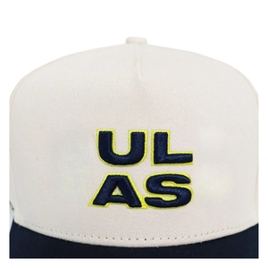 Casquettes de golf personnalisables respirantes bicolores à 5 panneaux avec logo brodé 2D/3D sur mesure et boucle arrière réglable en plastique VN - Product Image 4