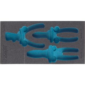 Inserto de Espuma Suave de 2 Componentes Hazet para Cajas de Herramientas 163-227/3 - Product Image 1