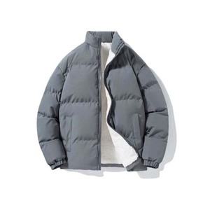 Chaquetas acolchadas de lona de invierno de alta calidad para exteriores, diseñador de lujo para hombres, marca OEM, relleno de poliéster transpirable - Product Image 1