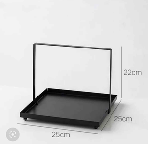 Nueva Bandeja Decorativa Rectangular de Metal Pulido Hecha a Mano y Ecológica para Servir Té, Café y Bebidas, Diseño Único y de Lujo - Product Image 4
