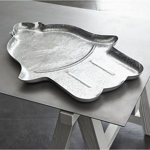 Plato de Servir de Aluminio Premium Decorativo y Personalizable para una Experiencia Gastronómica de Lujo que Mejora el Atractivo Visual de la Mesa - Product Image 2