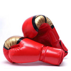 Sarung Tinju Kulit Berkualitas Tinggi yang Dapat Disesuaikan dengan Penutup <span class=keywords><strong>Hook</strong></span> <span class=keywords><strong>and</strong></span> <span class=keywords><strong>Loop</strong></span> & Logo Kustom, Bernapas untuk Latihan Luar Ruangan - Product Image 6