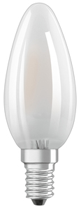 Lampada a Candela LED in Cristallo Opaco E14 4W 6500K 470Lm (Osram 4058075446786) - Product Image 1