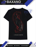 T-shirt unisexe pour hommes Slipknot Metal Anime - Respirant, style streetwear, coupe classique, mélange polyester/coton