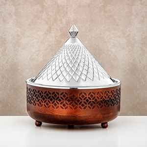 New Durable Metal Hot Case With Insulated Interior Ideal For Keeping <b>Food</b> <b>Warm</b> During Parties Family Dinners Or Festive Occasion - Product Image 3