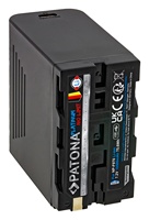 Batería PATONA Platinum con PD20W USB-C Entrada/Salida NP-F970 F960 F950 PD20W USB-A 5V/2A 10500mAh 75.6Wh 7.2V Li-Ion