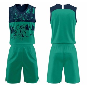 Sublimación de alta calidad con sus diseños personalizados uniforme de voleibol negro y azul único - Product Image 1