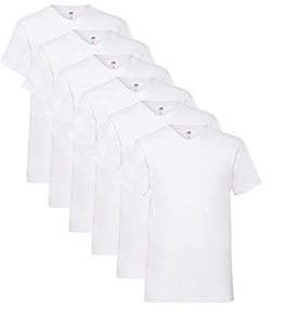 T-shirt décontracté pour homme, col en V, manches courtes, 100 % coton, sans étiquette, 180 g, personnalisable avec logo, vente en gros - Product Image 1