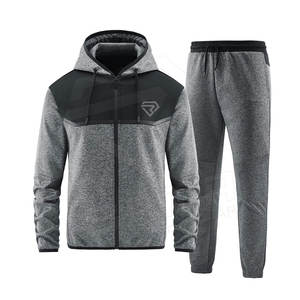 Los últimos chándales de verano para hombre de talla grande de color sólido Servicio OEM Logotipo personalizado de alta calidad informal - Product Image 1