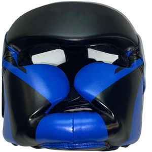 Precio al por mayor Protectores de cabeza de boxeo-Protectores de cabeza de protección de barbilla de cara completa-Casco de boxeo hecho a medida e impreso - Product Image 1
