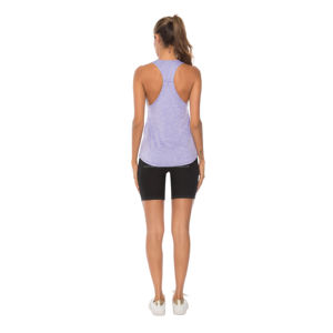 Última Moda en Tops de Verano para Mujer, Top Corto Informal Básico, Top sin Mangas de Punto Acanalado Reciclado para Yoga y Gimnasio, Venta al por Mayor - Product Image 3