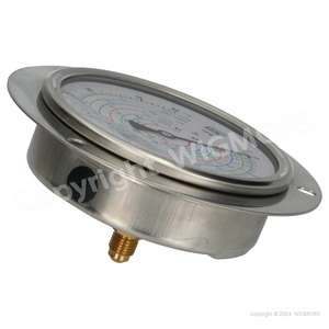 Manovacuomètre LTR-100 WC (-1 + 38bar) FI100/glycérine R507/404/134/407/22 - Product Image 3