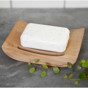 Porte-savon moderne en bois idéal pour la décoration des hôtels et des cuisines Design fait à la main en bois massif - Product Image 4