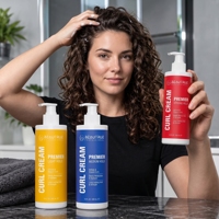 Crème Définissante pour Boucles OEM pour Cheveux Ondulés et Bouclés, Anti-Frisottis, Lotion Coiffante à Tenue Légère, Moyenne ou Forte, Hydratation Profonde des Cheveux