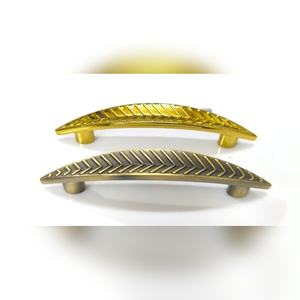 Manijas Modernas para Gabinetes, Tiradores para Cajones, Herrajes para Muebles de Cocina, Acabado en Latón Antiguo, Compra al por Mayor - Product Image 3