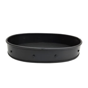 Plato asequible para servir en la mesa, plato para servir, vajilla para Bar, bandeja redonda de Metal de hierro hecha a mano, bronce, tamaño grande - Product Image 2