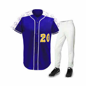Uniforme de béisbol Material de la mejor calidad hecho uniformes de béisbol/precio bajo uniformes de béisbol de deportes al aire libre de secado rápido - Product Image 5