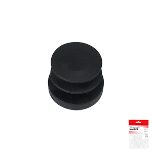 Tappo interno rotondo nero da 20 mm. Confezione blister da 4 pezzi. - Product Image 2
