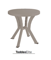 Plastique PP Durable Fabriqué en Italie Certifié ISO9001 TUV Écologique Résistant aux UV et aux Intempéries Design Contemporain Villa Hôtel Parc