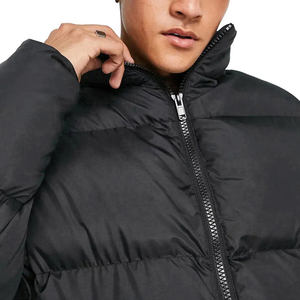 Chaqueta acolchada personalizada para hombre con estilo de calle, último diseño, mangas completas lavables para invierno - Product Image 3